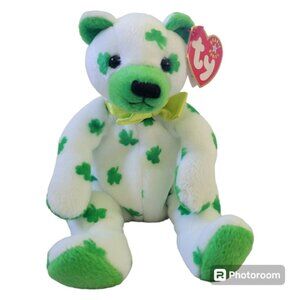 Retired Ty Beanie Baby Clover The Bear